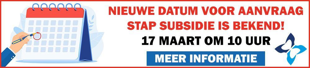 STAP Subsidie Nieuwe datum bekend